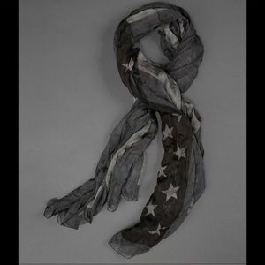 John varvatos collection American flag scarf. BNWT